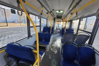 „Gość” w taborze MZK w Lesznie. Miejski przewoźnik wypożyczył autobus z innego miasta