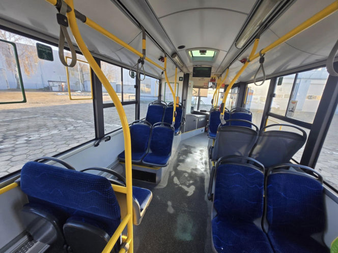 „Gość” w taborze MZK w Lesznie. Miejski przewoźnik wypożyczył autobus z innego miasta