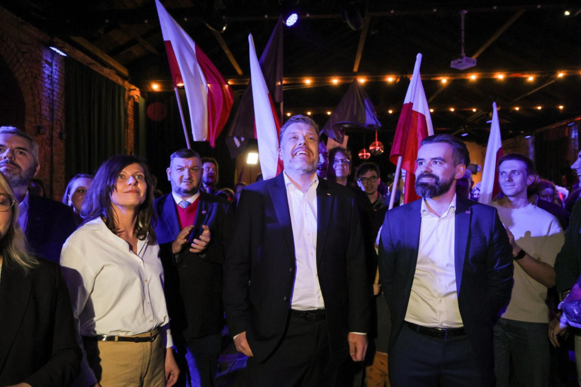  Wieczór wyborczy Adriana Zandberga