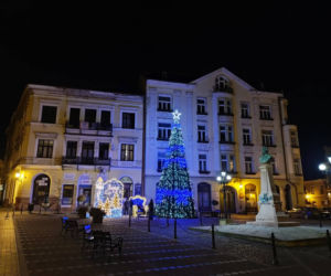 Tarnów. Świąteczna iluminacja już rozbłysła. Tak wygląda choinka na pl. Kazimierza