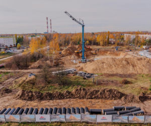 Budowa aquaparku Widzew - stan listopad 2025