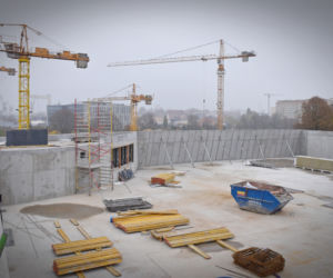Budowa Fabryki Wody - listopad 2020