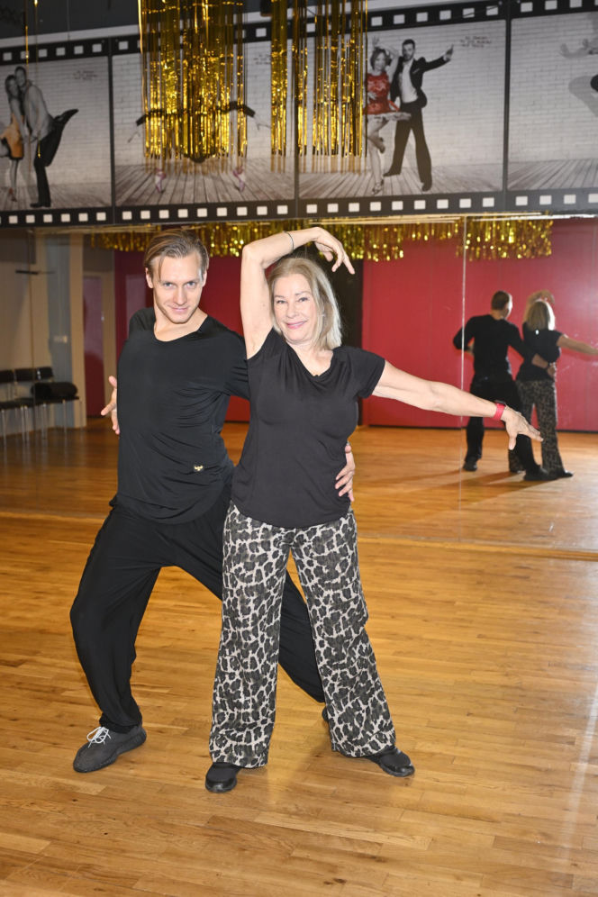 Małgorzata Potocka na próbach do "Tańca z Gwiazdami"