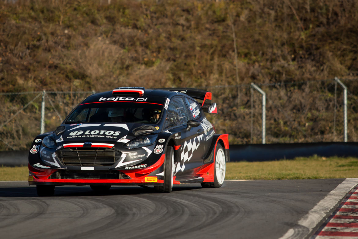 Ford Fiesta WRC Kajetana Kajetanowicza na 56. Rajd Barbórka
