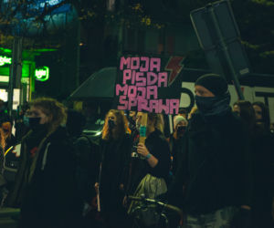 Protest kobiet we Wrocławiu