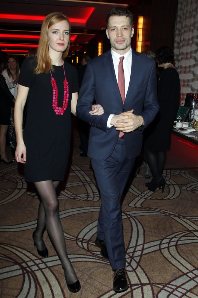 Telekamery 2015. Andrzej Młynarczyk i jego dziewczyna Eliza Ziemińska