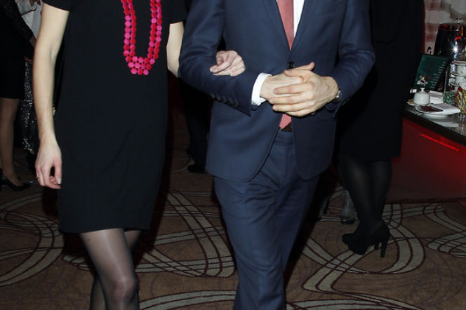 Telekamery 2015. Andrzej Młynarczyk i jego dziewczyna Eliza Ziemińska
