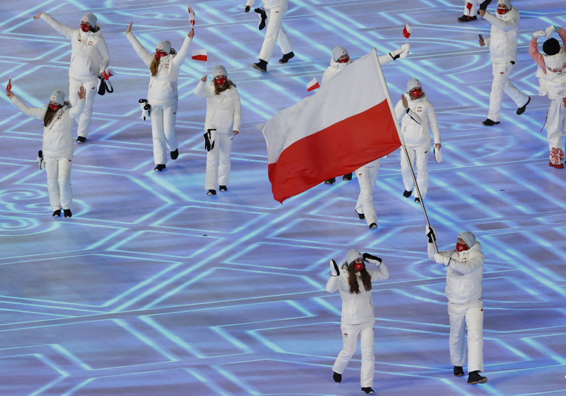 Przejście reprezentacji Polski na igrzyskach w Pekinie