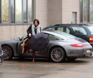 Kammel pożyczył koleżance porsche