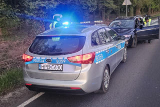 Jedna kontrola drogowa - trzy osoby zatrzymane. Wśród nich 18-latek z górowskiego