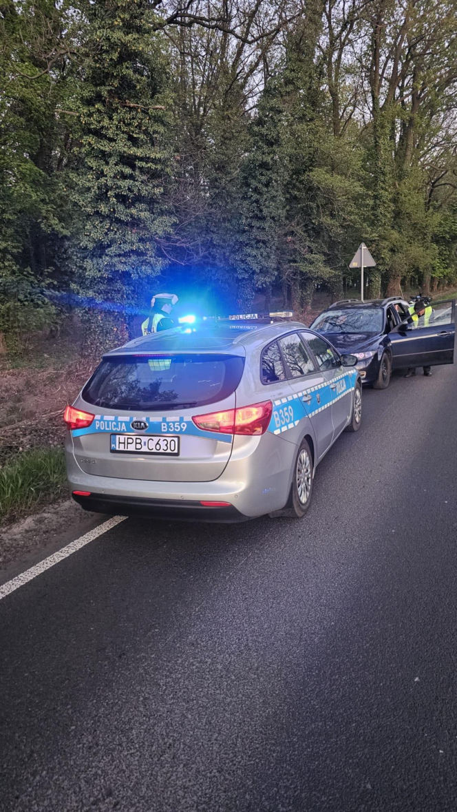Jedna kontrola drogowa - trzy osoby zatrzymane. Wśród nich 18-latek z górowskiego