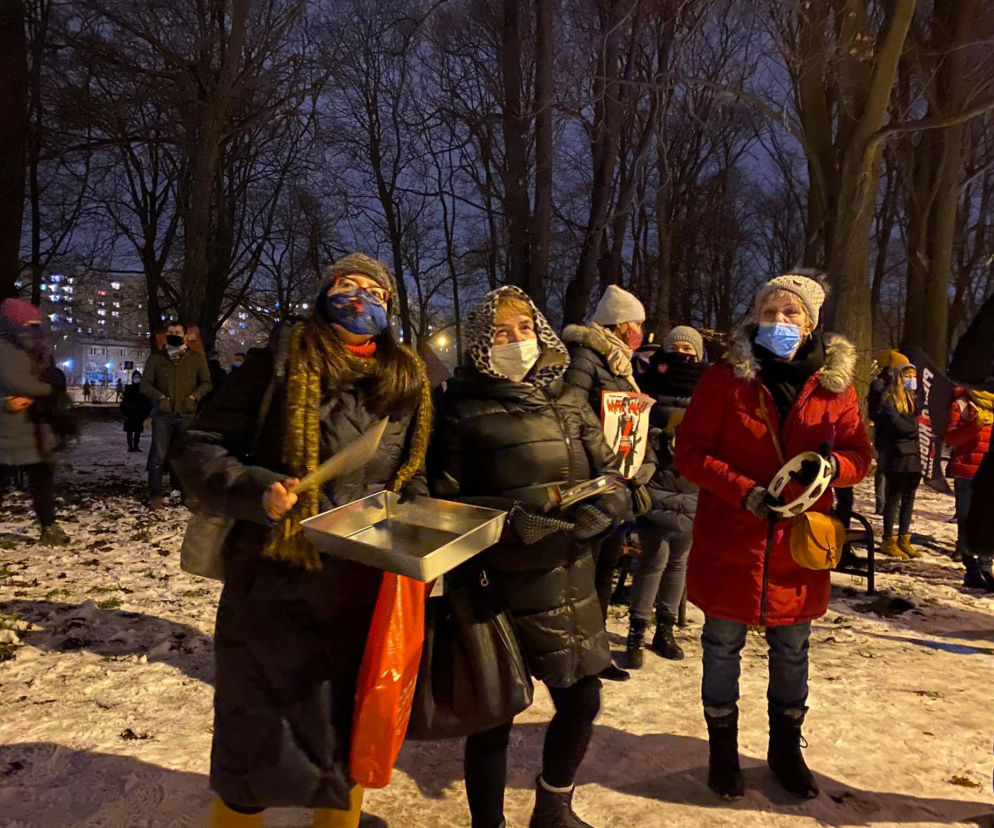 Strajk kobiet w Łodzi 2.02.2021