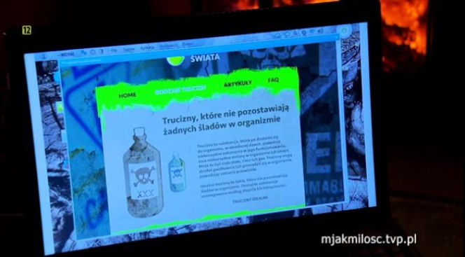 M jak miłość odc. 1363. Michał Ostrowski (Paweł Deląg) szuka trucizny