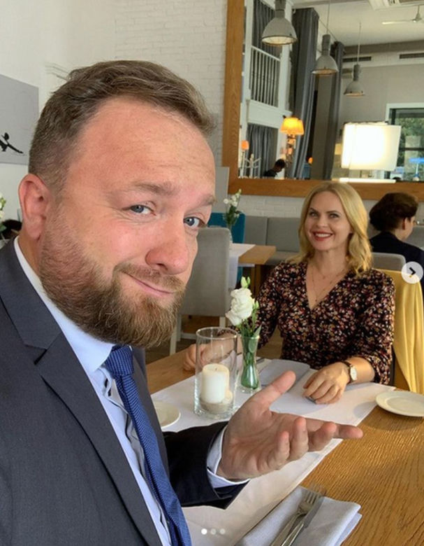 Przyjaciółki 18 sezon. Anka (Magdalena Stużyńska), Paweł (Bartek Kasprzykowski)