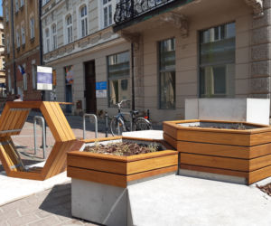Parklety na Wałowej