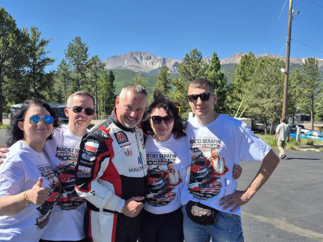 Maciej Serafin ukończył wyścig na Pikes Peak w Kolorado