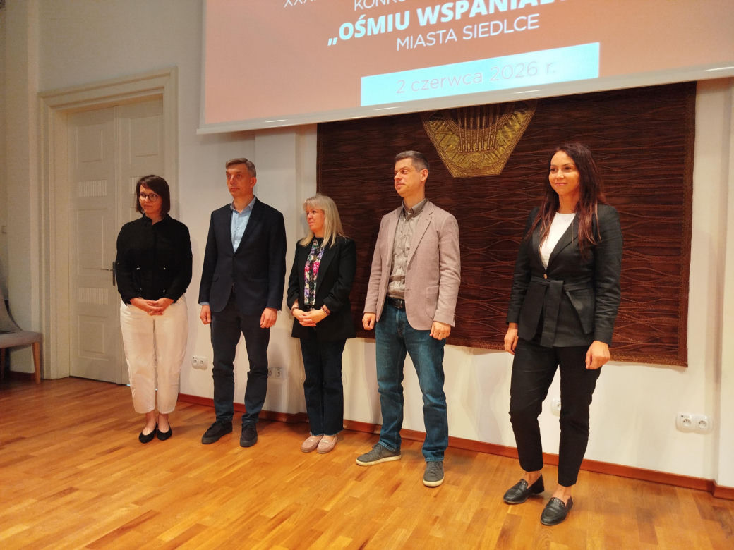 W 2026 roku w konkursie Ośmiu Wspaniałych Miasta Siedlce przyznano nagrody 9 Laureatom i 5 Wyróżnionym