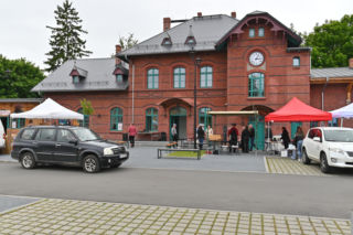 Dawna stacja kolejowa w Leśnej