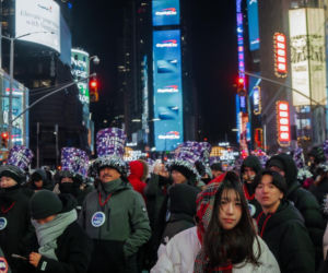 Tłumy powitały Nowy Rok 2026 na nowojorskim Times Square
