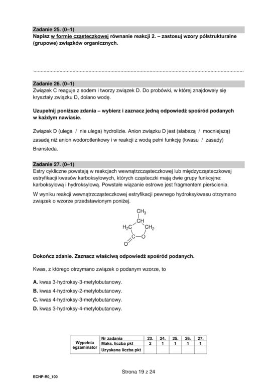 Matura 2022: Arkusz CKE z chemii na poziomie rozszerzonym