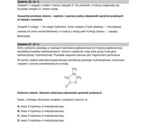 Matura 2022: Arkusz CKE z chemii na poziomie rozszerzonym