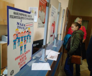 Protest fizjoterapeutów w Sosnowcu. Od połowy maja idziemy masowo na zwolnienia! [ZDJĘCIA]