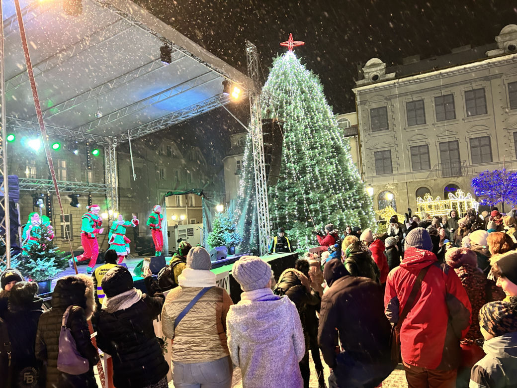 Jarmark świąteczny w Koninie