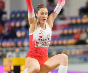 Anna Matuszewicz podczas Halowych Mistrzostw Świata w Lekkoatletyce Kujawy Pomorze 26 w Toruniu