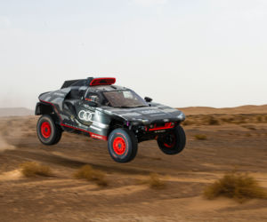 Audi RS Q e-tron testowane w Maroku
