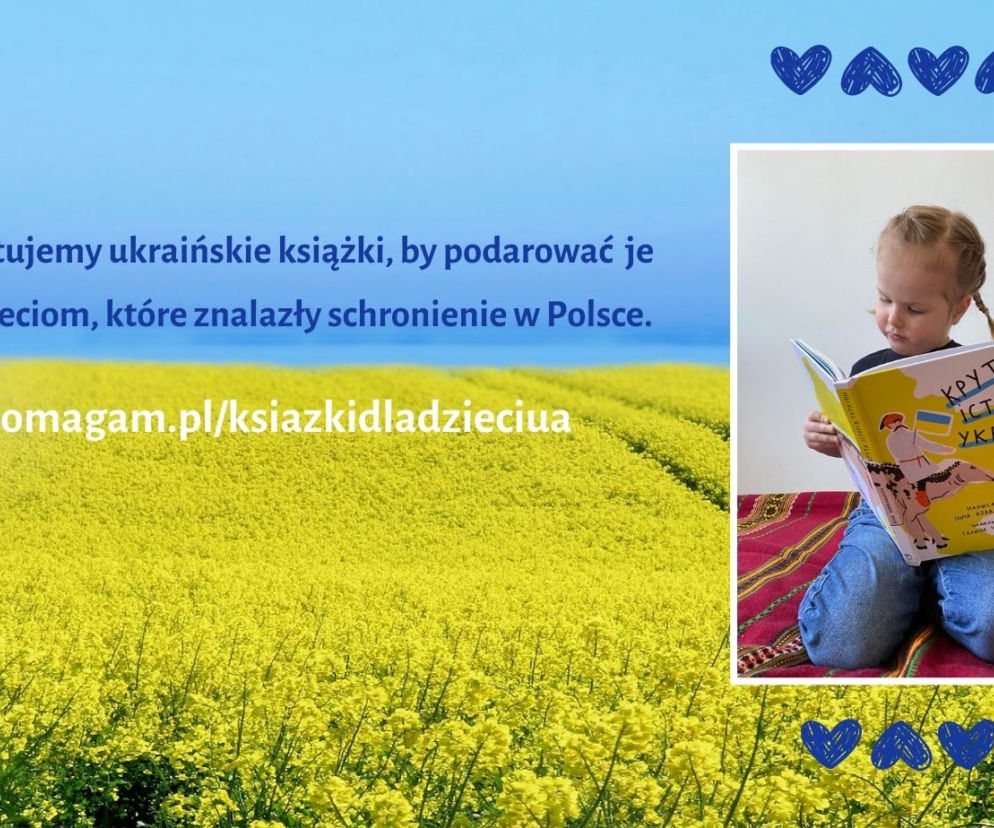 Do Ukrainy wiozą dary, a w drugą stronę książki dla dzieci