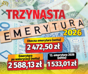 Trzynasta emerytura 2026