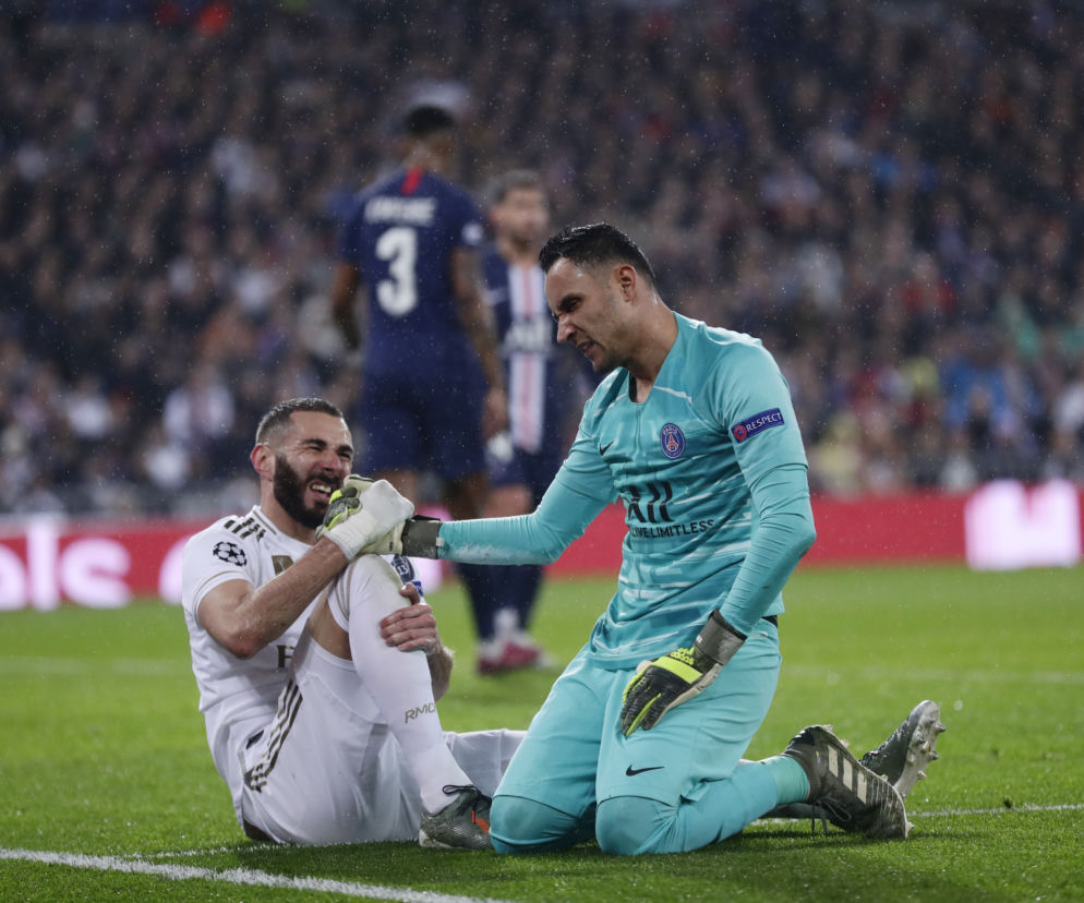 Karim Benzema i Keylor Navas