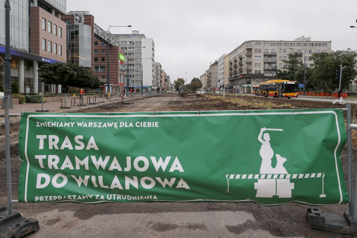 Kumulacja miejskich remontów. Tramwajarze paraliżują Warszawę 