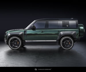 Land Rover Defender Racing Green Edition od Carlex Design
