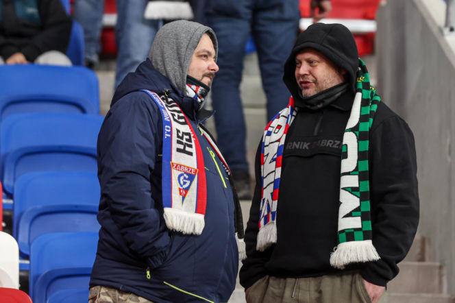 Górnik Zabrze - Wisła Płock, zdjęcia kibiców z meczu PKO BP Ekstraklasy