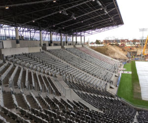 Stadion Pogoni Szczecin czeka na przyjęcie kibiców