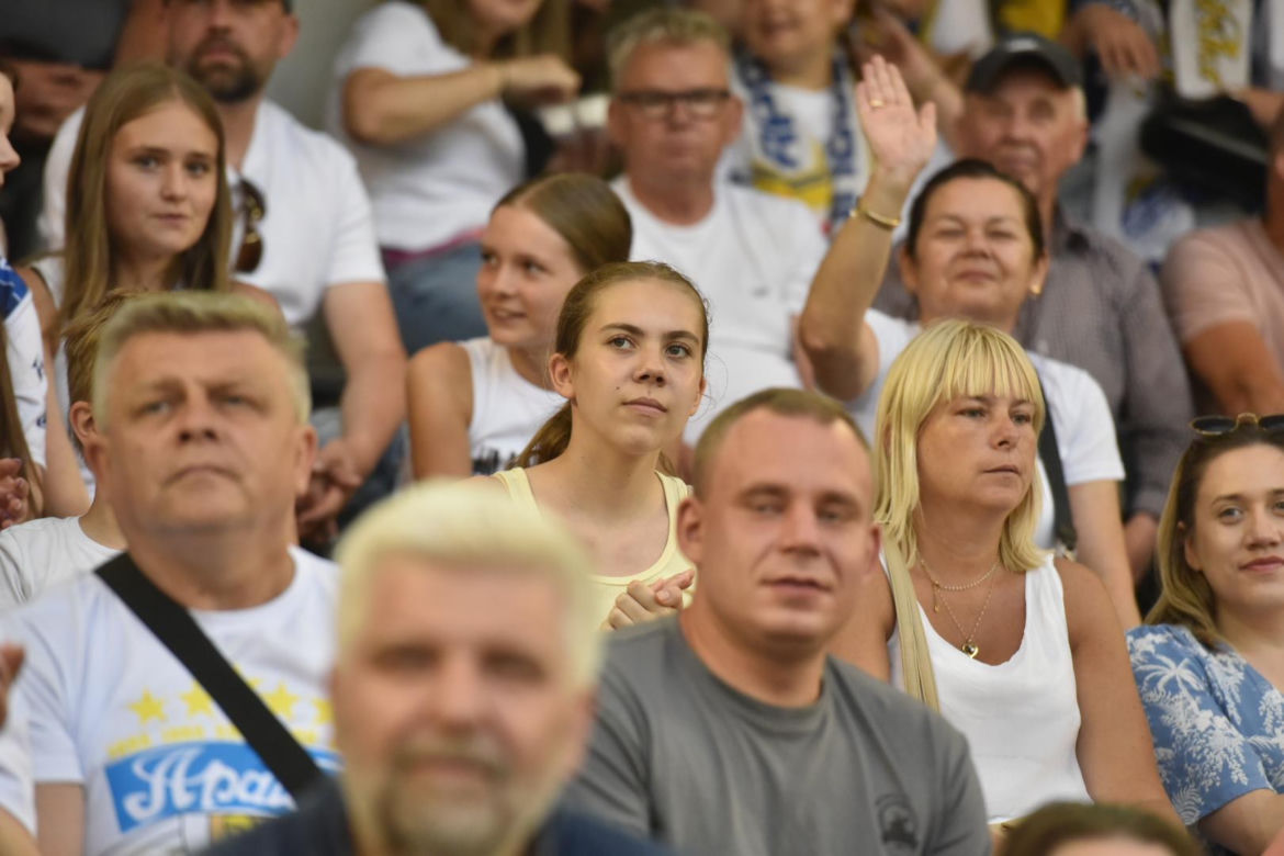 PRES Grupa Deweloperska Toruń - Orlen Oil Motor Lublin, zdjęcia kibiców z meczu 9. kolejki PGE Ekstraligi na Motoarenie