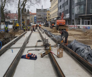 Torowa rewolucja w Szczecinie - marzec 2021