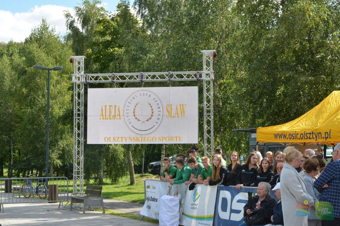 Aleja Sław Olsztyńskiego Sportu w CRS Ukiel 