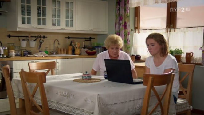 M jak miłość odcinek 1266 Ula (Iga Krefft) Barbara (Teresa Lipowska)