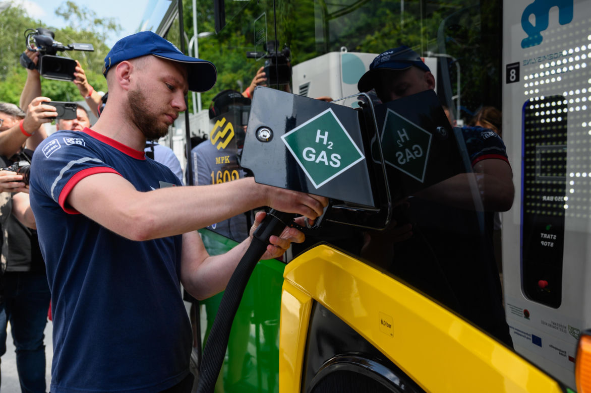 Otwarcie pierwszej w Polsce stacji wodorowej Orlenu 