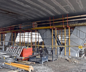 Przebudowa Estakady Pomorskiej - marzec 2021