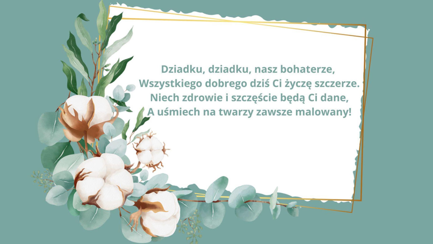 Dzień Dziadka 2025. Piękne wierszyki dla naszych seniorów 