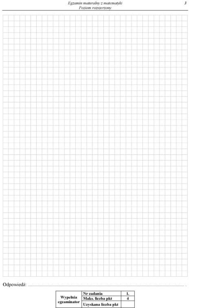 Matura 2012 matematyka rozszerzona