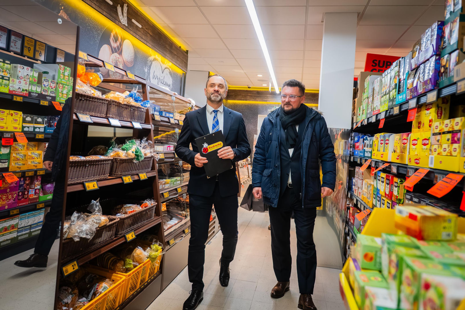 Biedronka - budynek projektu Stanisława Kwaśniewicza w Katowicach