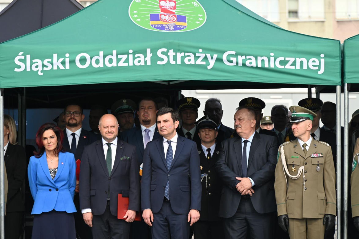 W Rudzie Śląskiej obchodzono Święto Straży Granicznej. Scenę rozgrzał zespół Oberschlesien