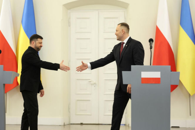 Wizyta Wołodymyra Zełenskiego w Polsce