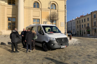 Lublin mostem pomocy. Pojazd dla osób z niepełnosprawnościami trafi do Ukrainy