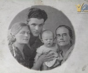 ANNA GERMAN - rodzice. Irma Martens-Berner German, Eugen German, babcia Anna Friezen