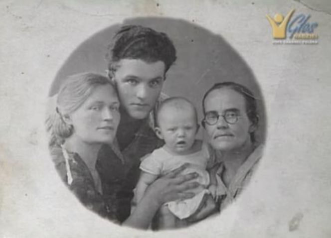ANNA GERMAN - rodzice. Irma Martens-Berner German, Eugen German, babcia Anna Friezen